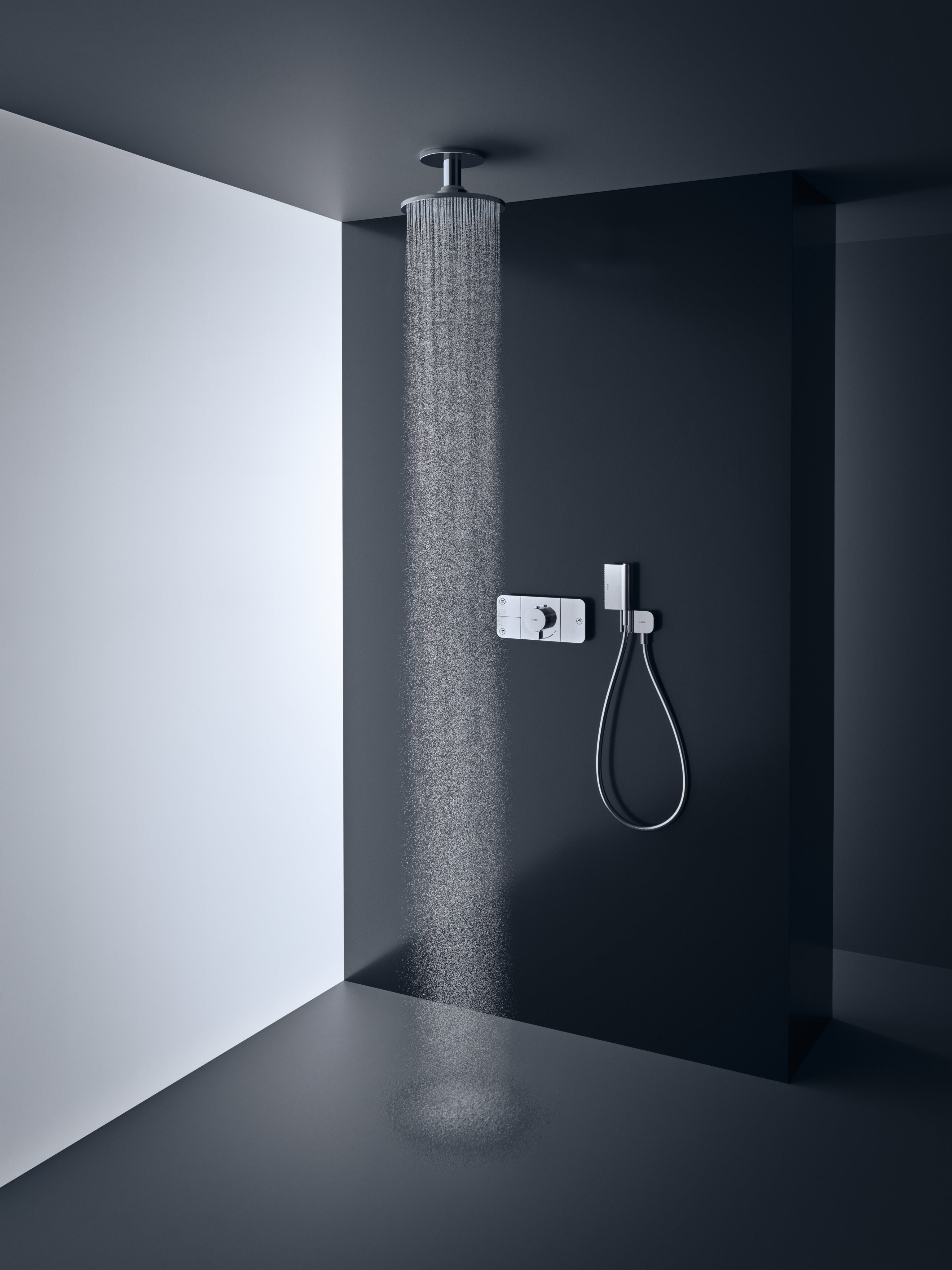 AXOR One Porter Unit from Brandt in Chrome finish
