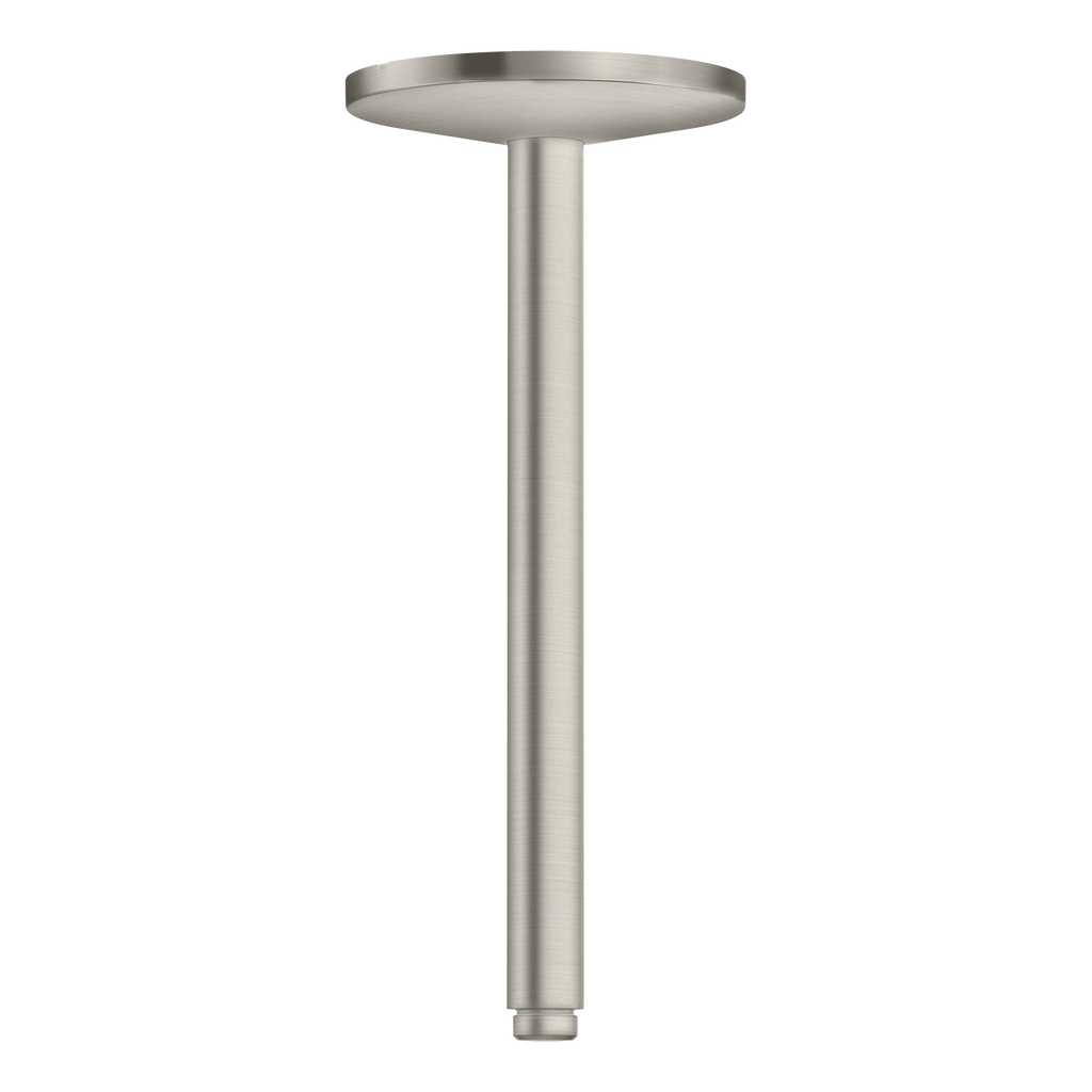 AXOR One Ceiling Connector 300 mm for Overhead Shower 280 1jet from Brandt in Stainless Steel Optic finish