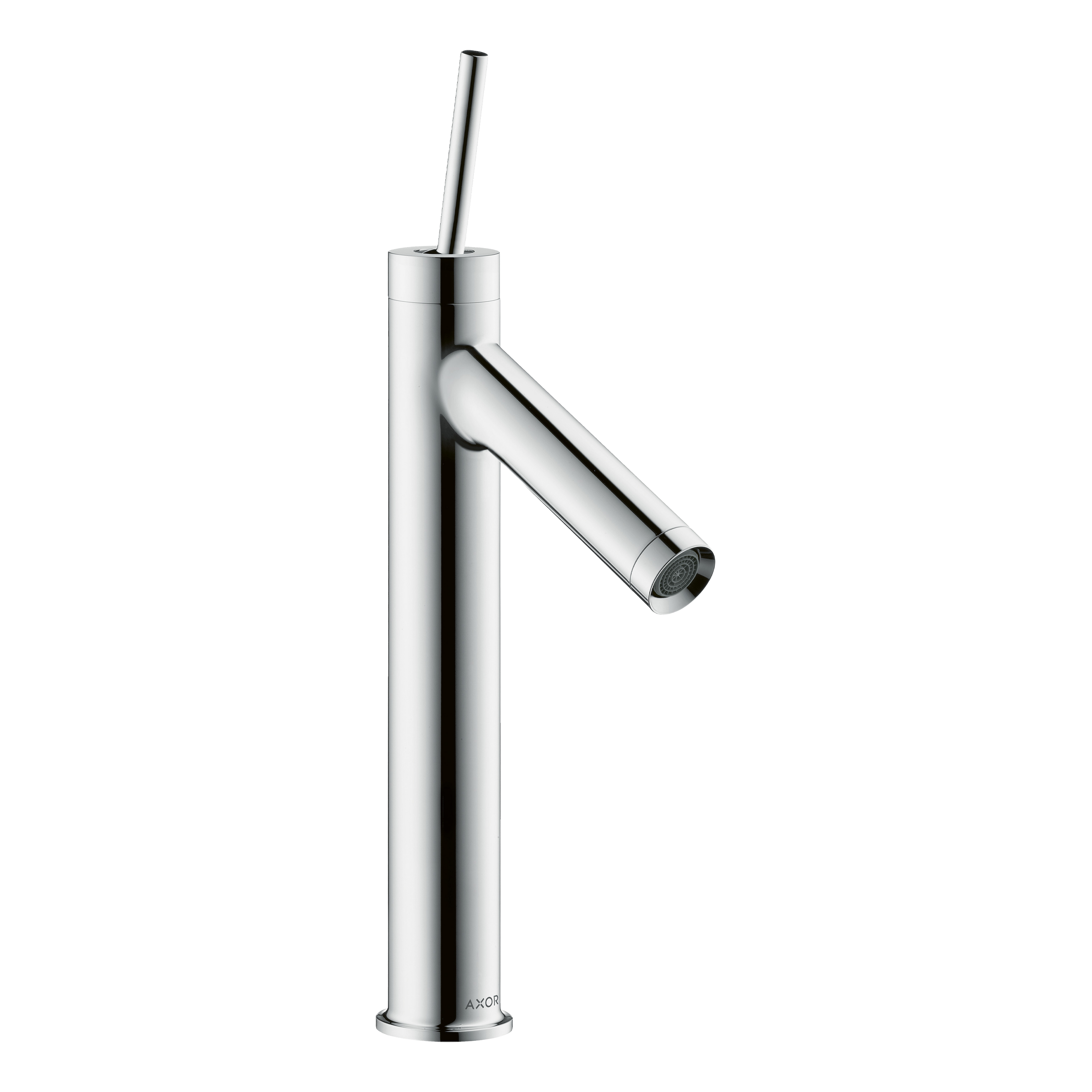 AXOR Starck Single Pin Handle Basin Mixer Faucet 170 with Open Waste Set from Brandt in Chrome finish