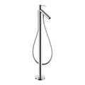 AXOR Starck Single Lever Handle Floorstanding Bath & Shower Mixer Faucet from Brandt in Chrome finish