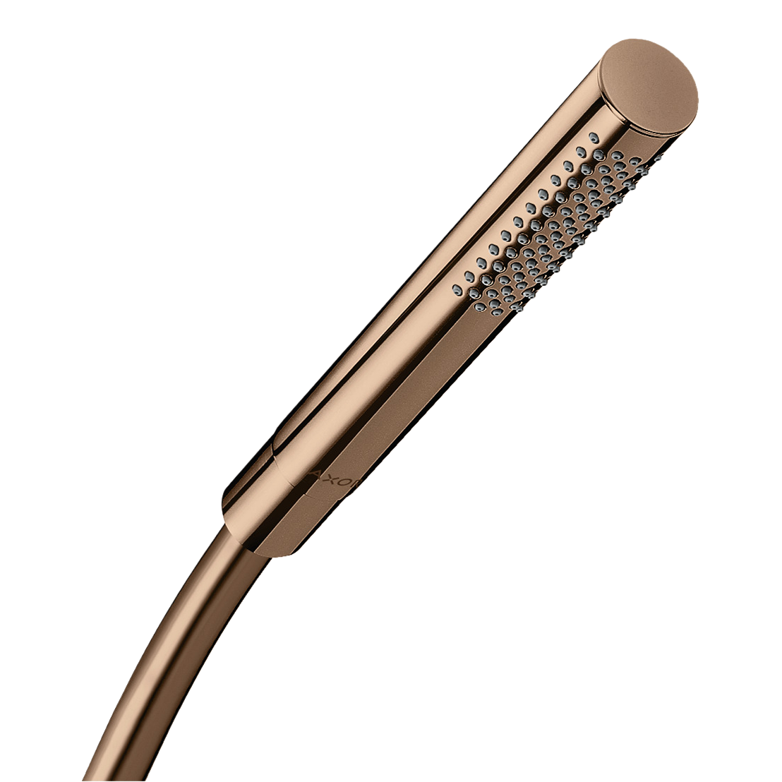 AXOR Starck Baton Hand Shower 1jet EcoSmart from Brandt in Polished Red Gold finish
