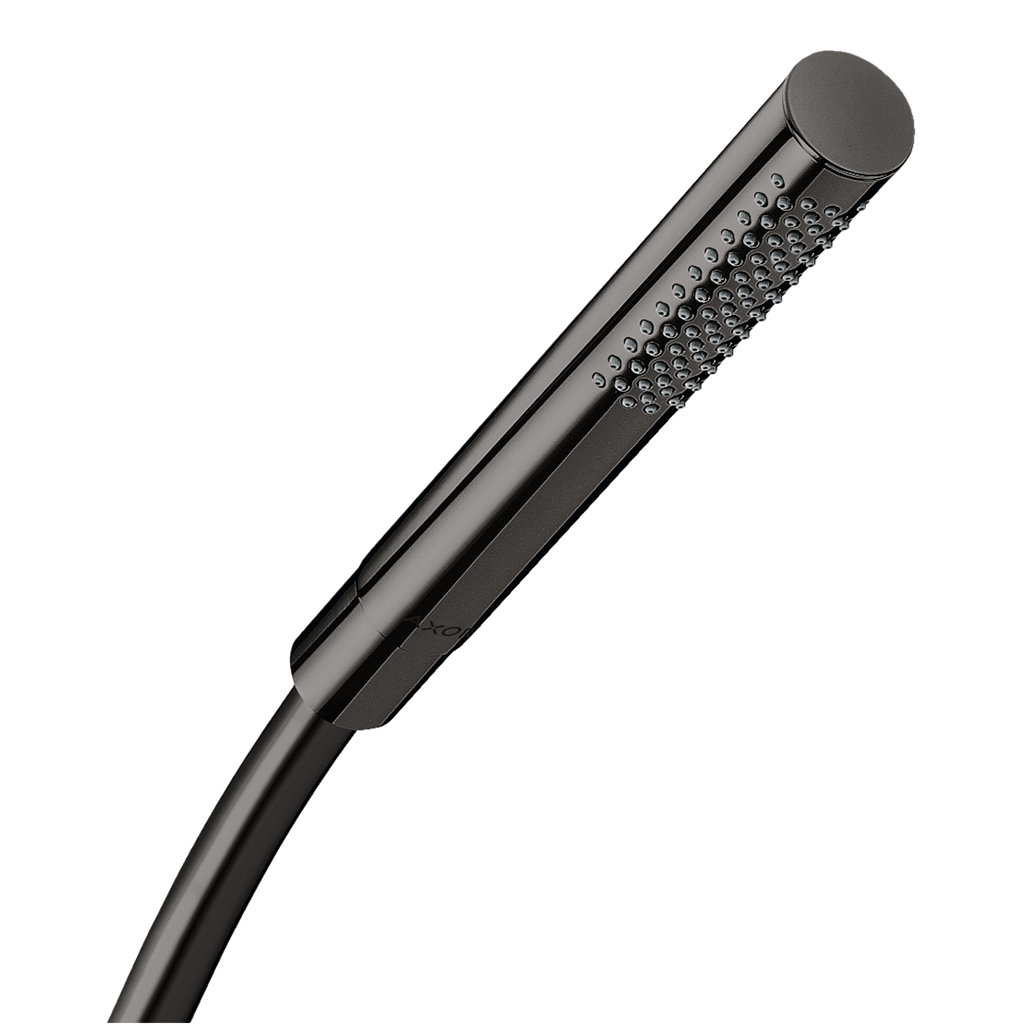 AXOR Starck Baton Hand Shower 1jet EcoSmart from Brandt in Polished Black Chrome finish