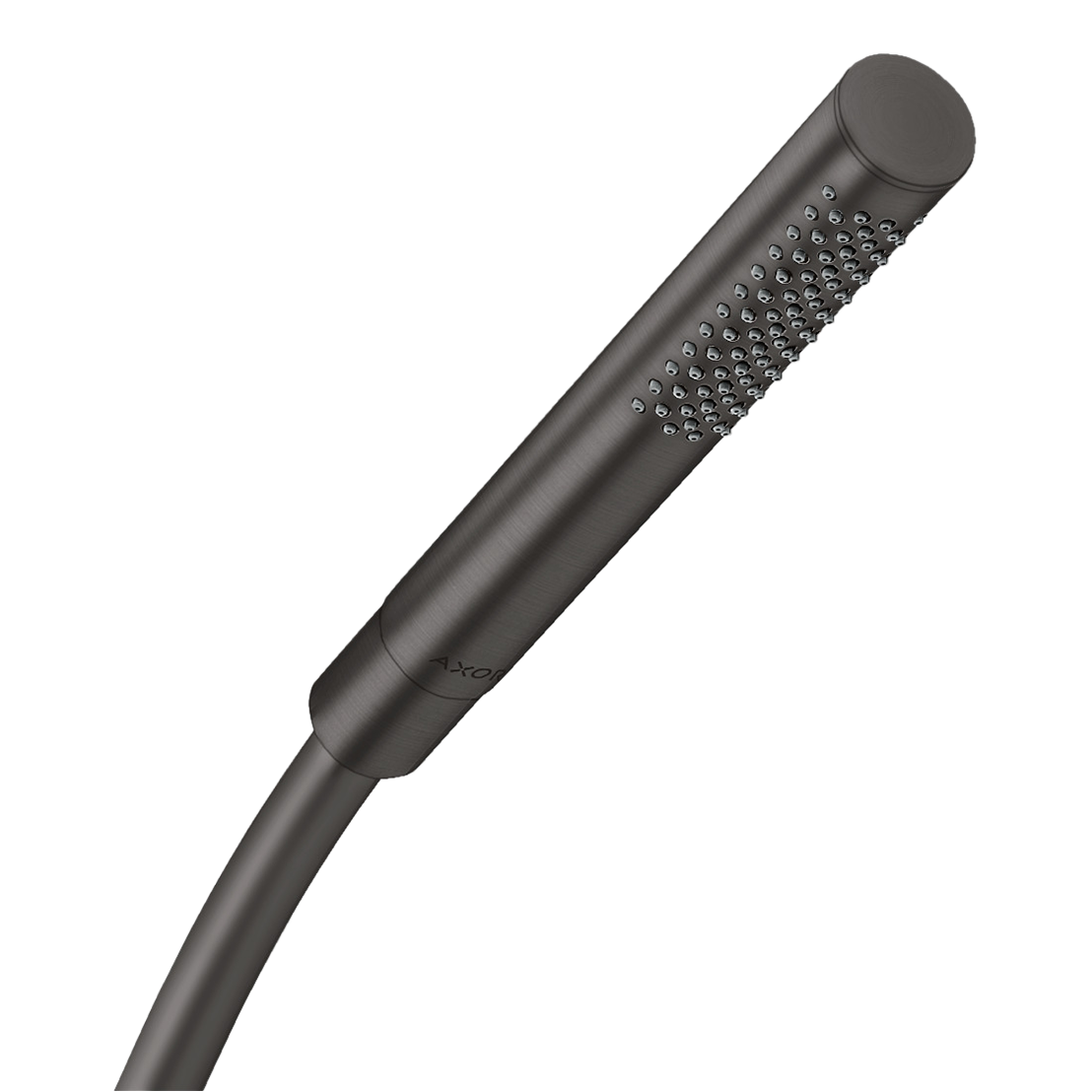 AXOR Starck Baton Hand Shower 1jet EcoSmart from Brandt in Brushed Black Chrome finish