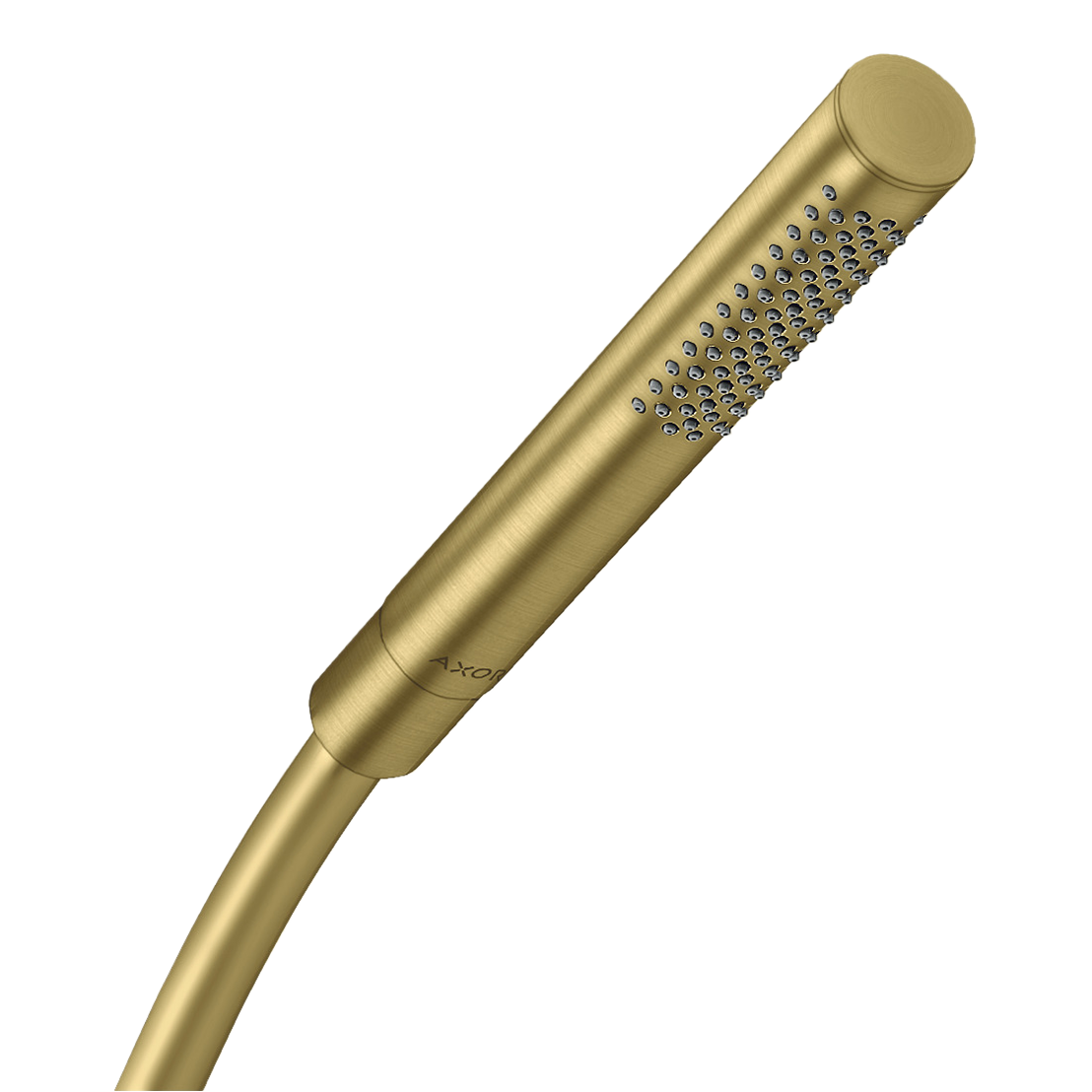 AXOR Starck Baton Hand Shower 1jet EcoSmart from Brandt in Brushed Brass finish