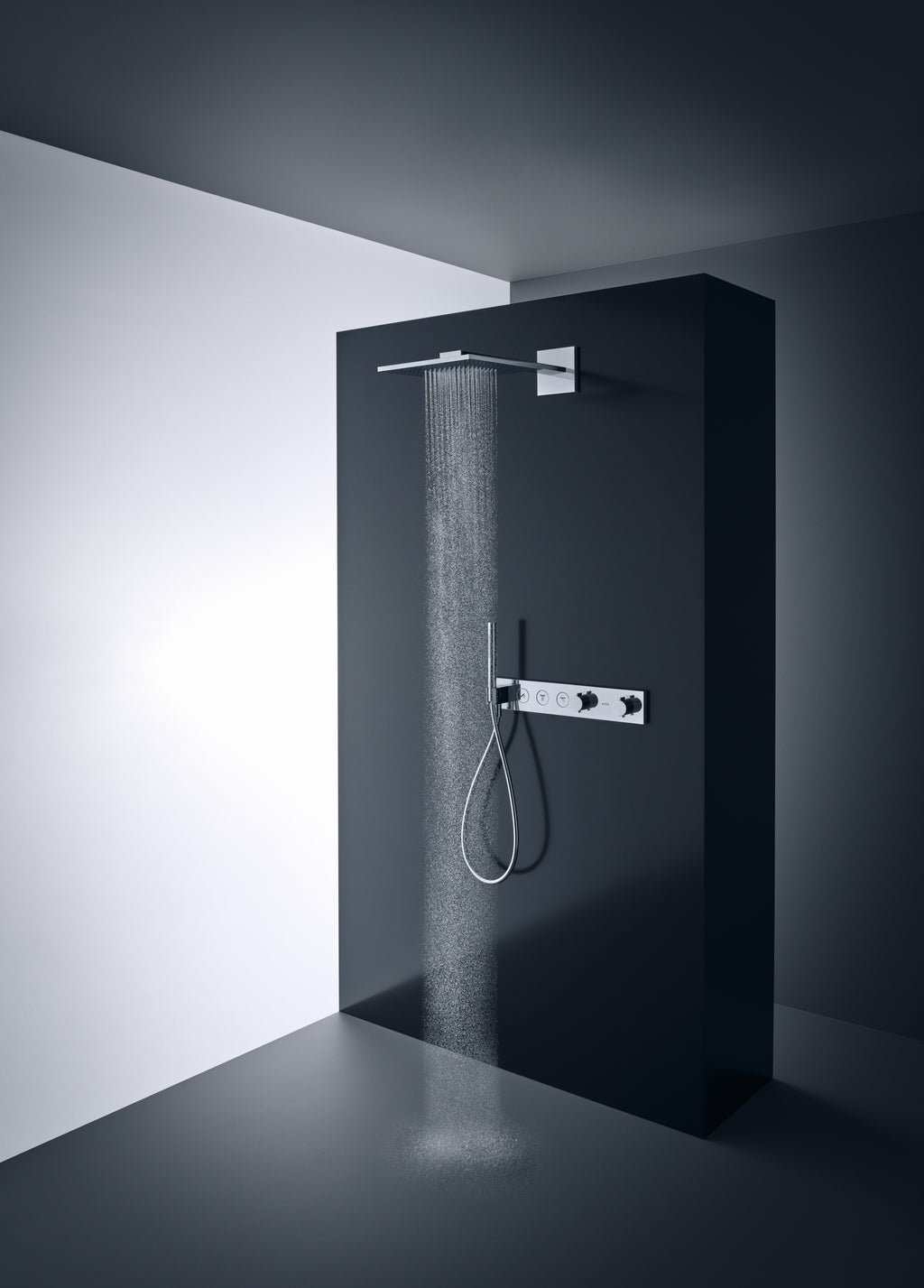 AXOR Starck Baton Hand Shower 2jet from Brandt in Chrome finish