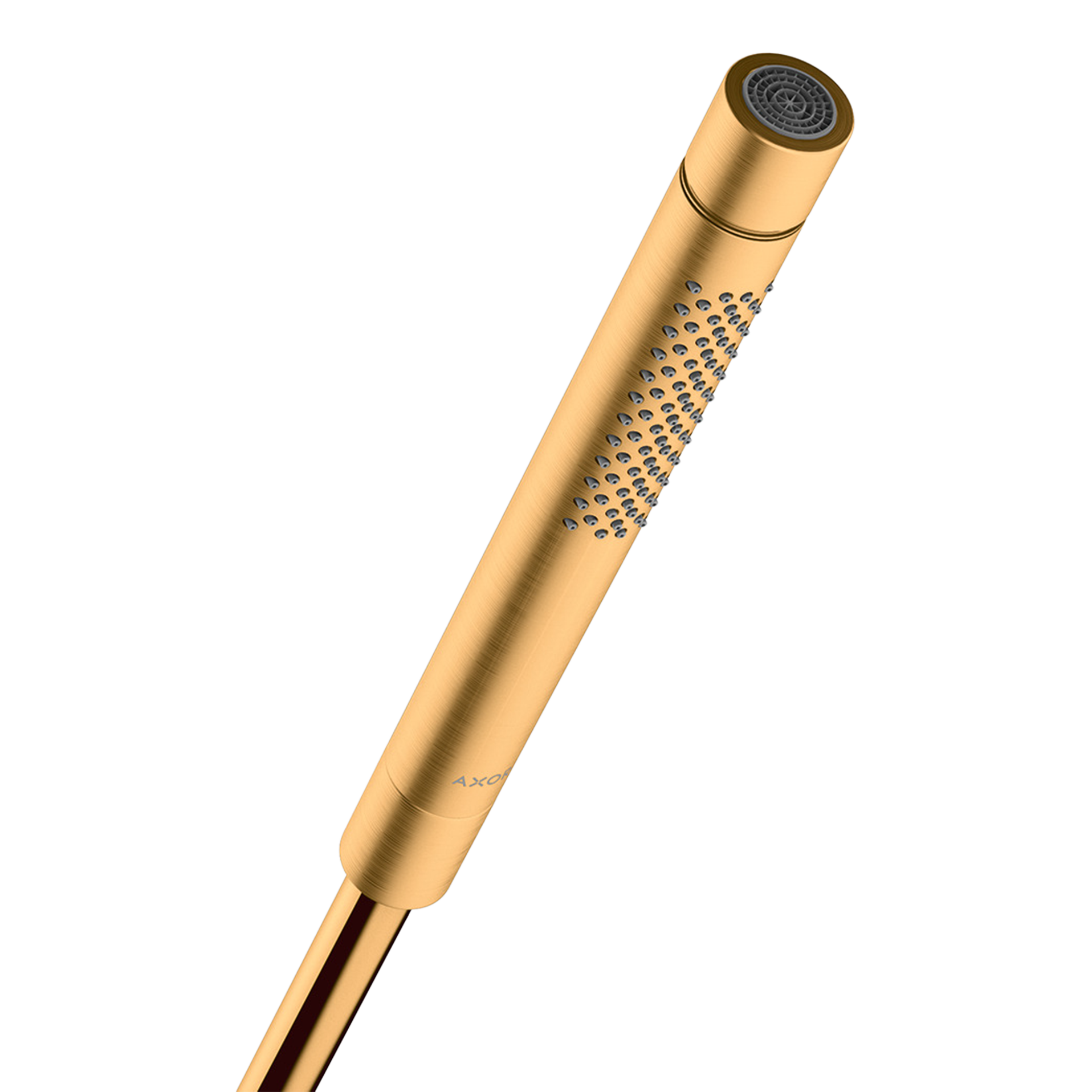 AXOR Starck Baton Hand Shower 2jet from Brandt in Brushed Gold Optic finish