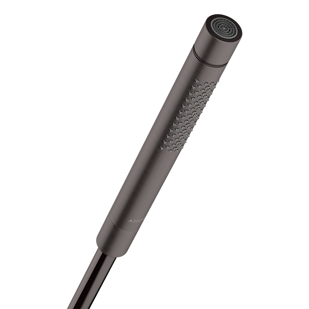 AXOR Starck Baton Hand Shower 2jet from Brandt in Brushed Black Chrome finish