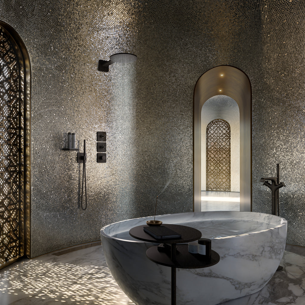 AXOR Starck Baton Hand Shower 2jet from Brandt in Matt Black finish