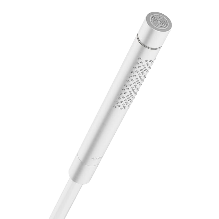 AXOR Starck Baton Hand Shower 2jet from Brandt in Matt White finish