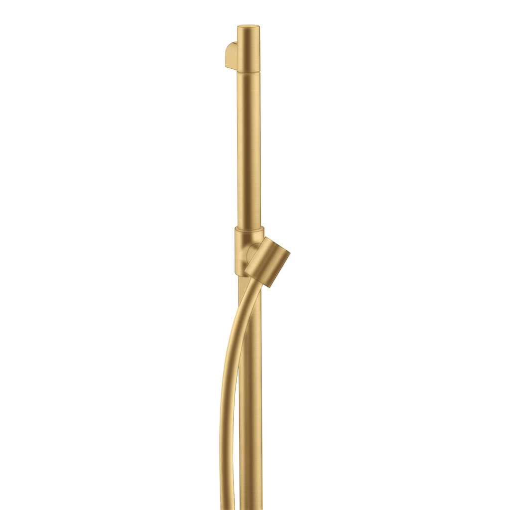 AXOR Starck Shower Bar 90 cm with 1,6 m Shower Hose from Brandt in Brushed Gold Optic finish
