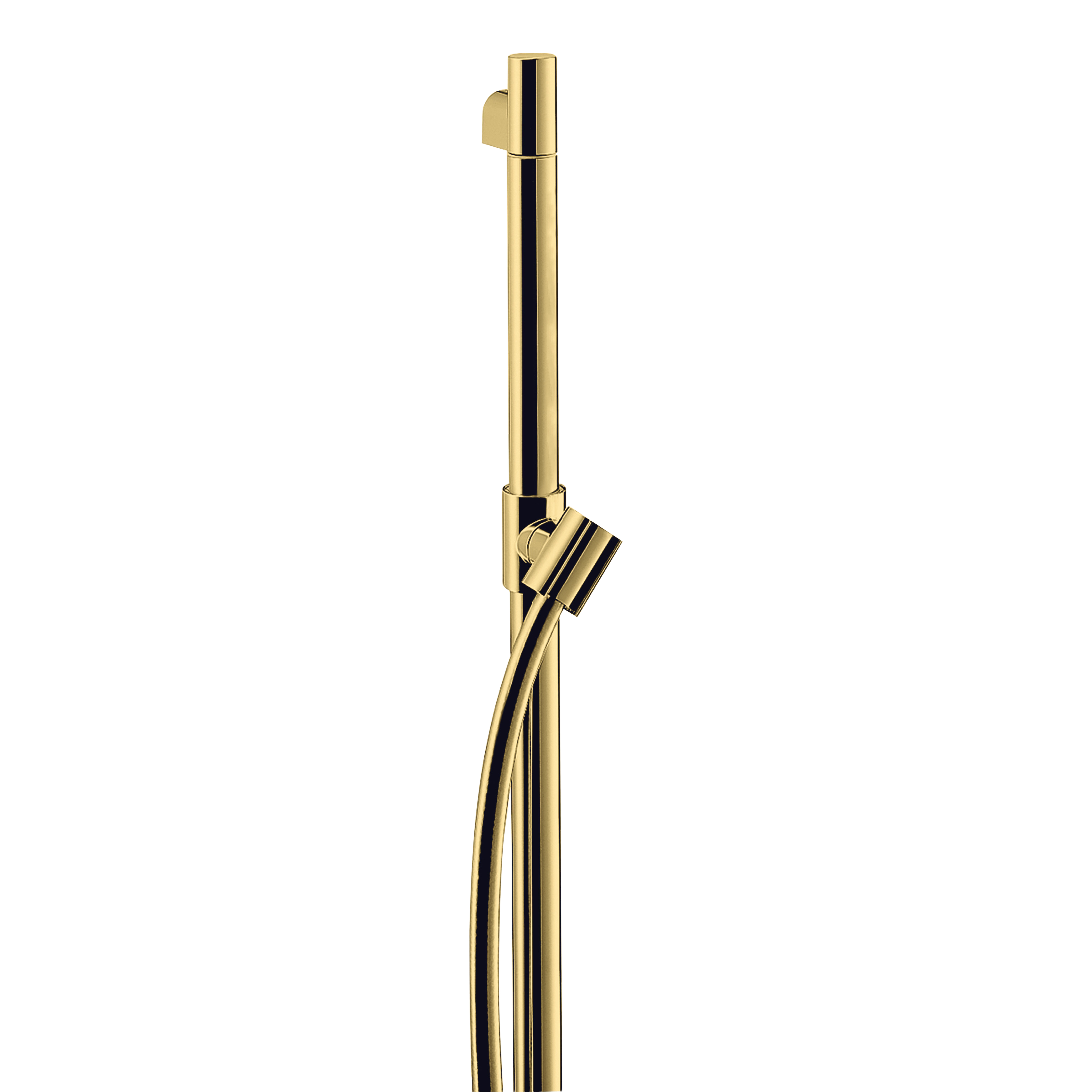 AXOR Starck Shower Bar 90 cm with 1,6 m Shower Hose from Brandt in Polished Gold Optic finish