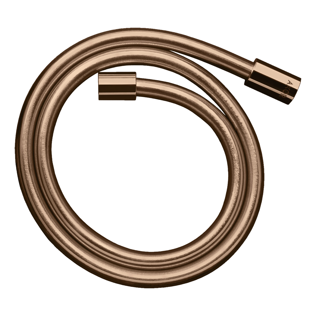 AXOR Starck Shower Hose with Metal Effect 1/2" 1,25 m from Brandt in Polished Red Gold finish