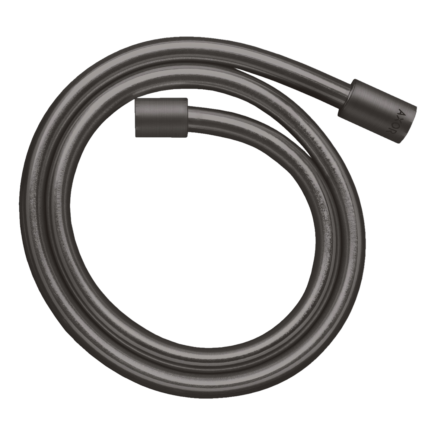 AXOR Starck Shower Hose with Metal Effect 1/2" 1,25 m from Brandt in Brushed Black Chrome finish