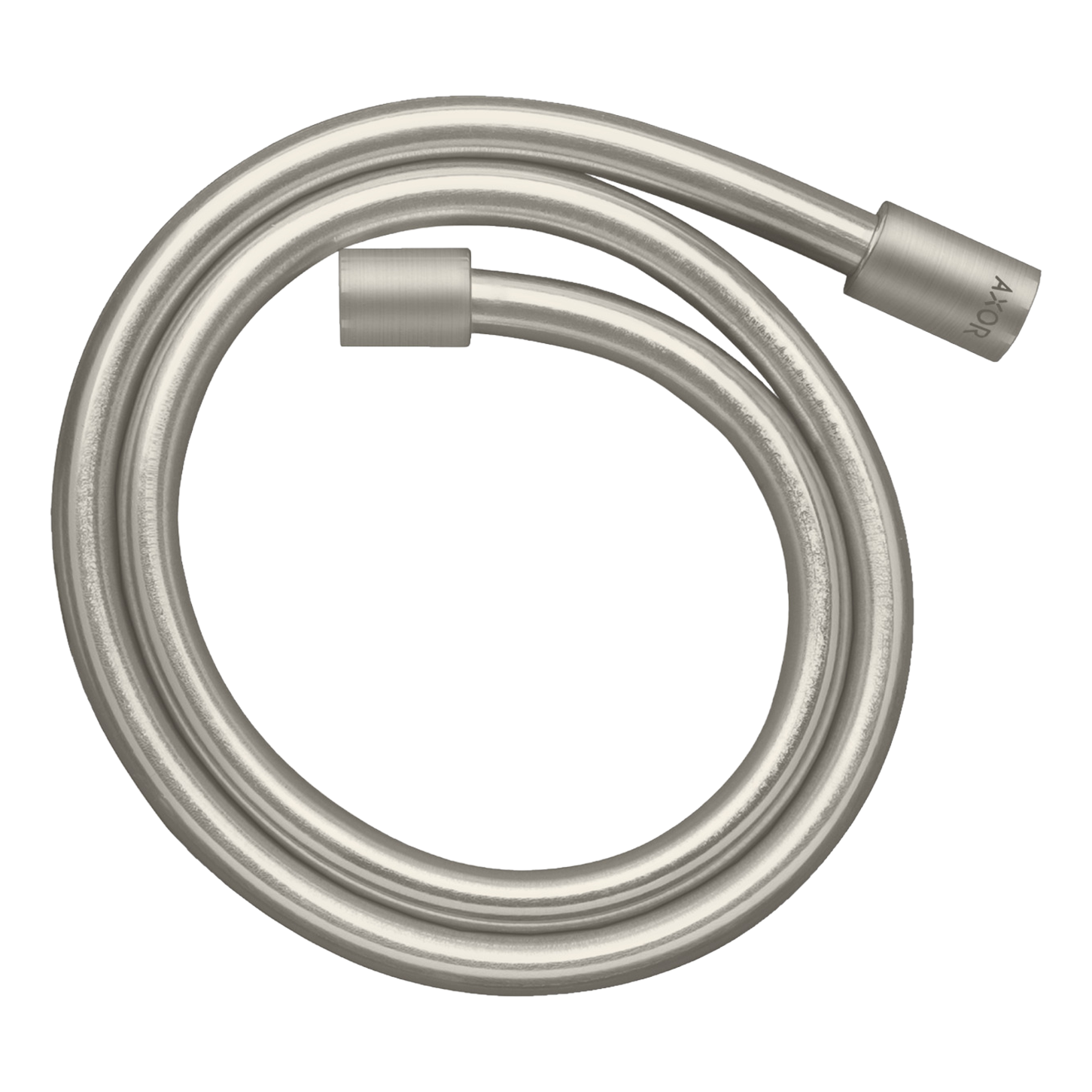 AXOR Starck Shower Hose with Metal Effect 1/2" 1,25 m from Brandt in Stainless Steel Optic finish