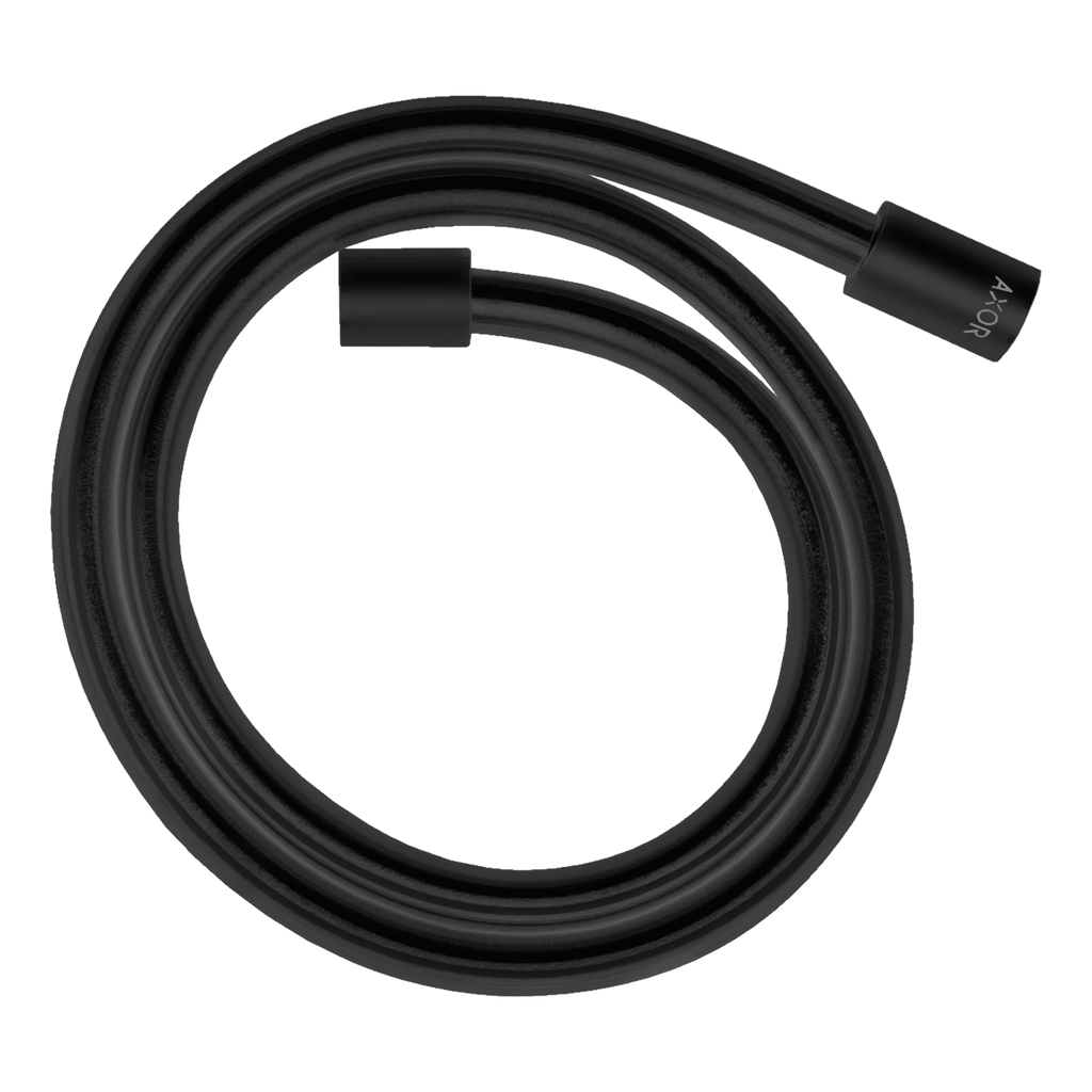 AXOR Starck Shower Hose with Metal Effect 1/2" 1,6 m from Brandt in Matt Black finish