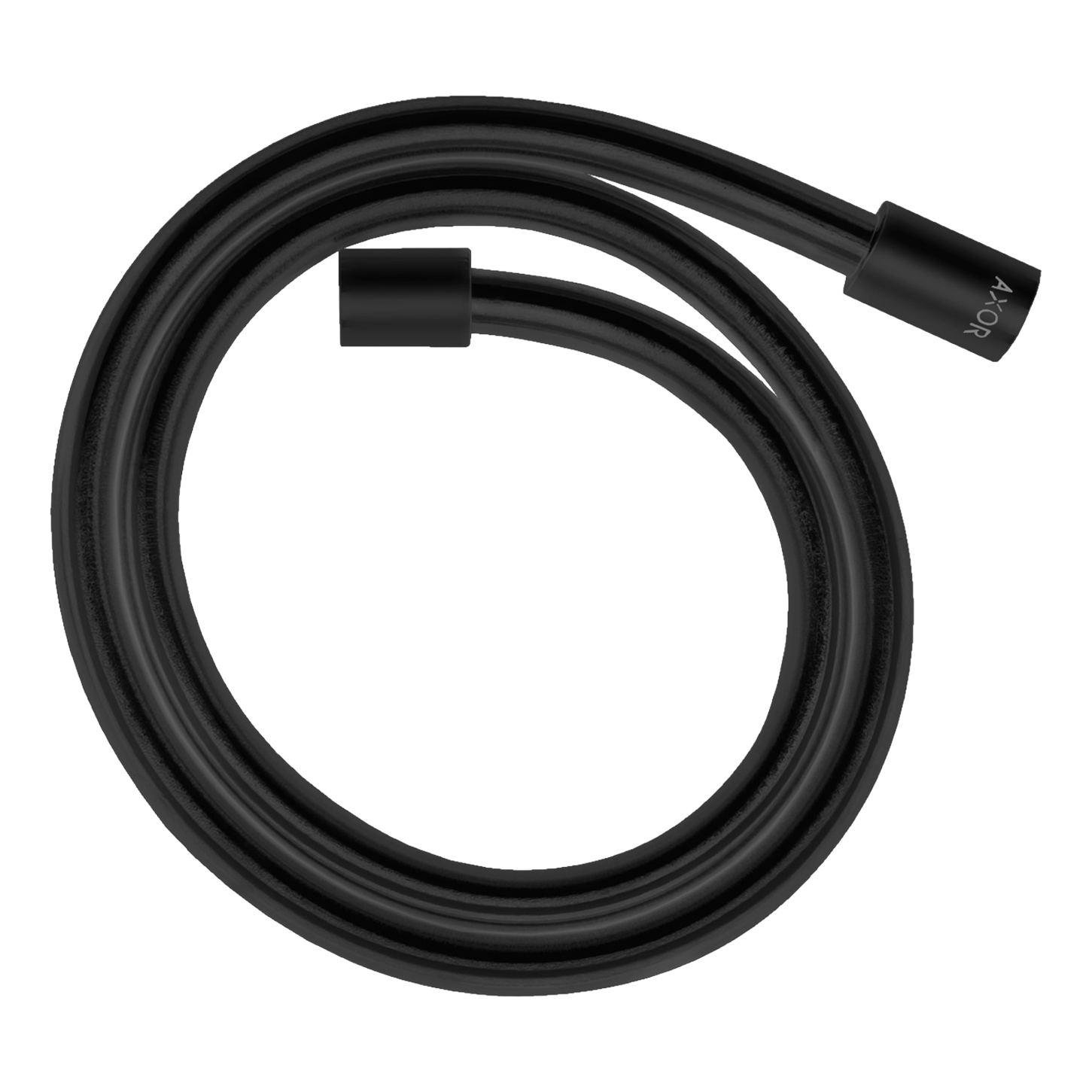 AXOR Starck Shower Hose with Metal Effect 1/2" 1,6 m from Brandt in Matt Black finish