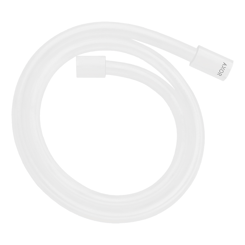 AXOR Starck Shower Hose with Metal Effect 1/2" 1,6 m from Brandt in Matt White finish