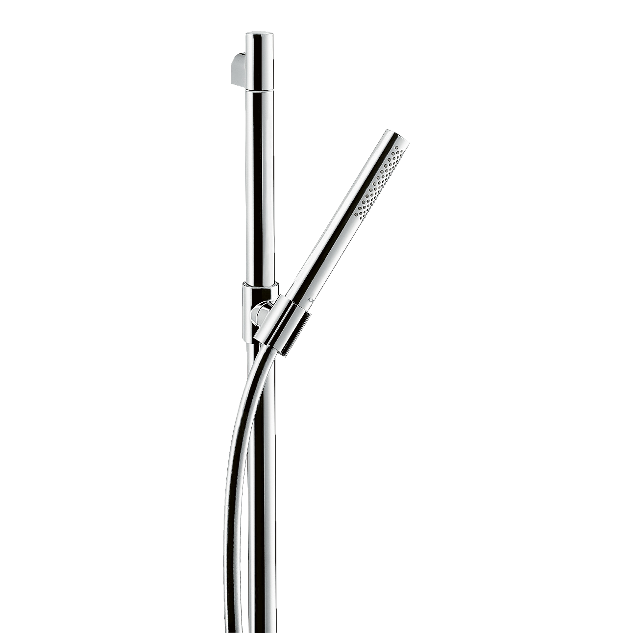 AXOR Starck Shower Set 90 cm with Baton Hand Shower 1jet EcoSmart from Brandt in Chrome finish