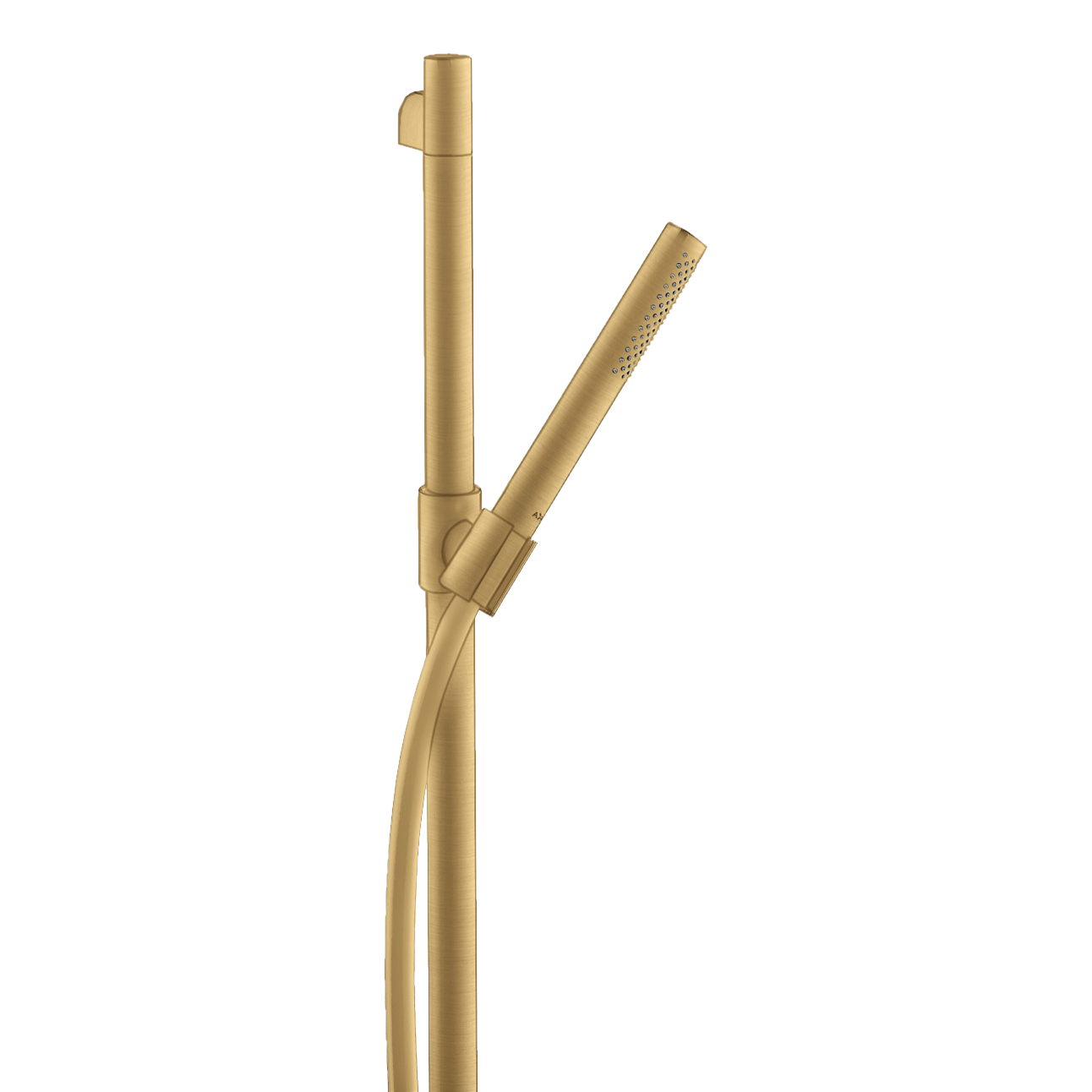 AXOR Starck Shower Set 90 cm with Baton Hand Shower 1jet EcoSmart from Brandt in Brushed Gold Optic finish