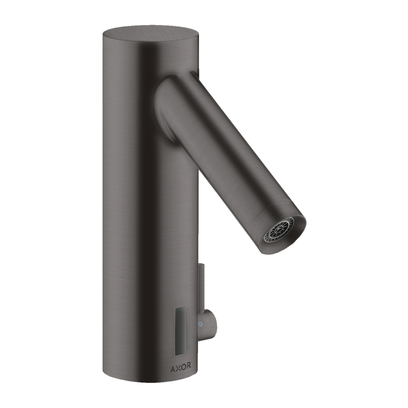 AXOR Starck Touchless 230 V Basin Mixer Faucet with Adjustable Temperature from Brandt in Brushed Black Chrome finish