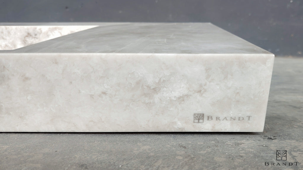 EDGE Basin 120 cm Nebula White