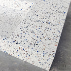 EDGE Basin 90 cm Terrazzo White